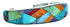 Whiterock Multicolor Inlay Genuine Sterling Silver Cuff Bracelet RX118055